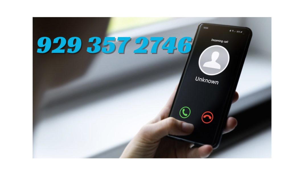What is a Robocall (929) 357-2746?