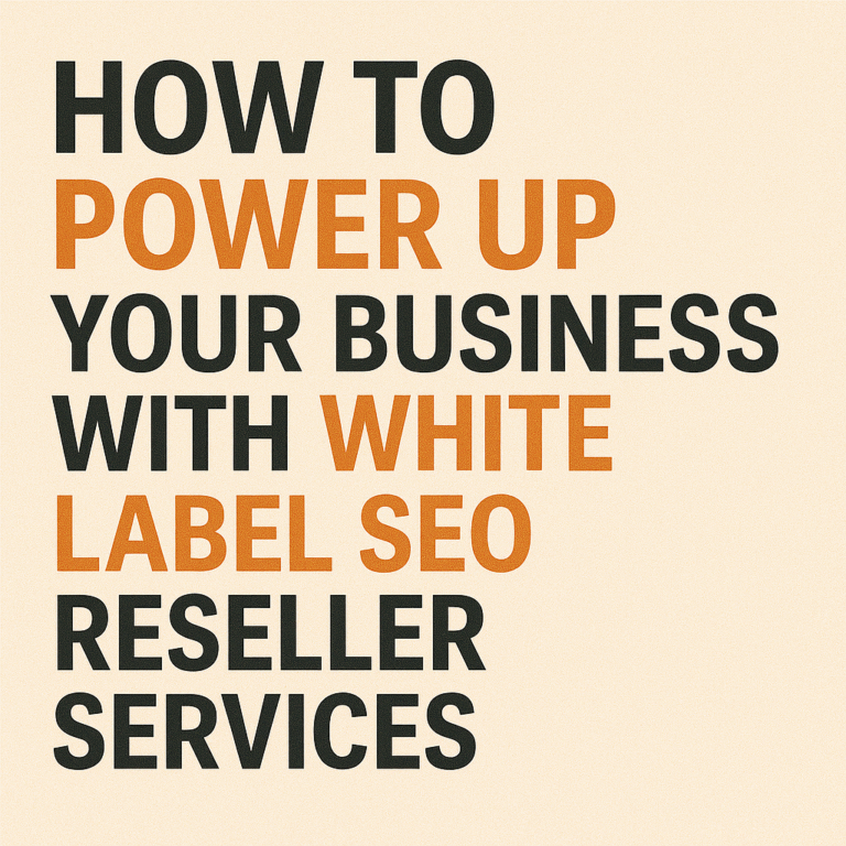 White Label SEO Reseller Services