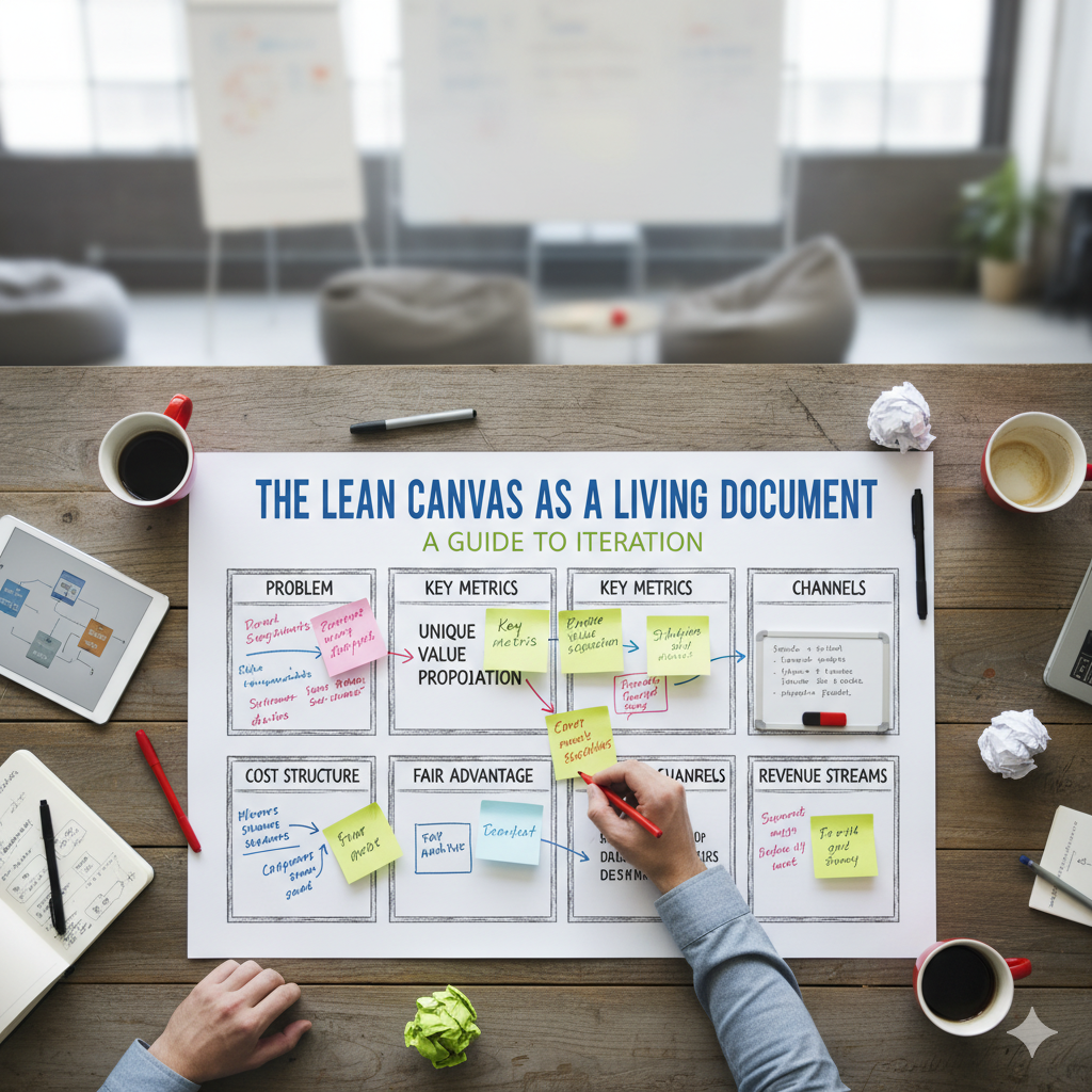 The Lean Canvas as a Living Document: A Guide to Iteration Lean Canvas
