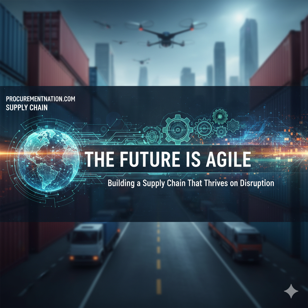 The Future is Agile: Building a Supply Chain That Thrives on Disruption procurementnation.com supply chain