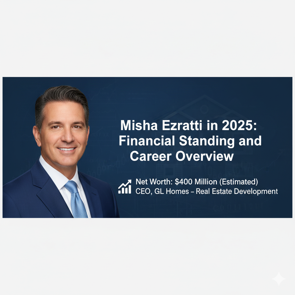 Misha Ezratti in 2025: Financial Standing and Career Overview misha ezratti net worth