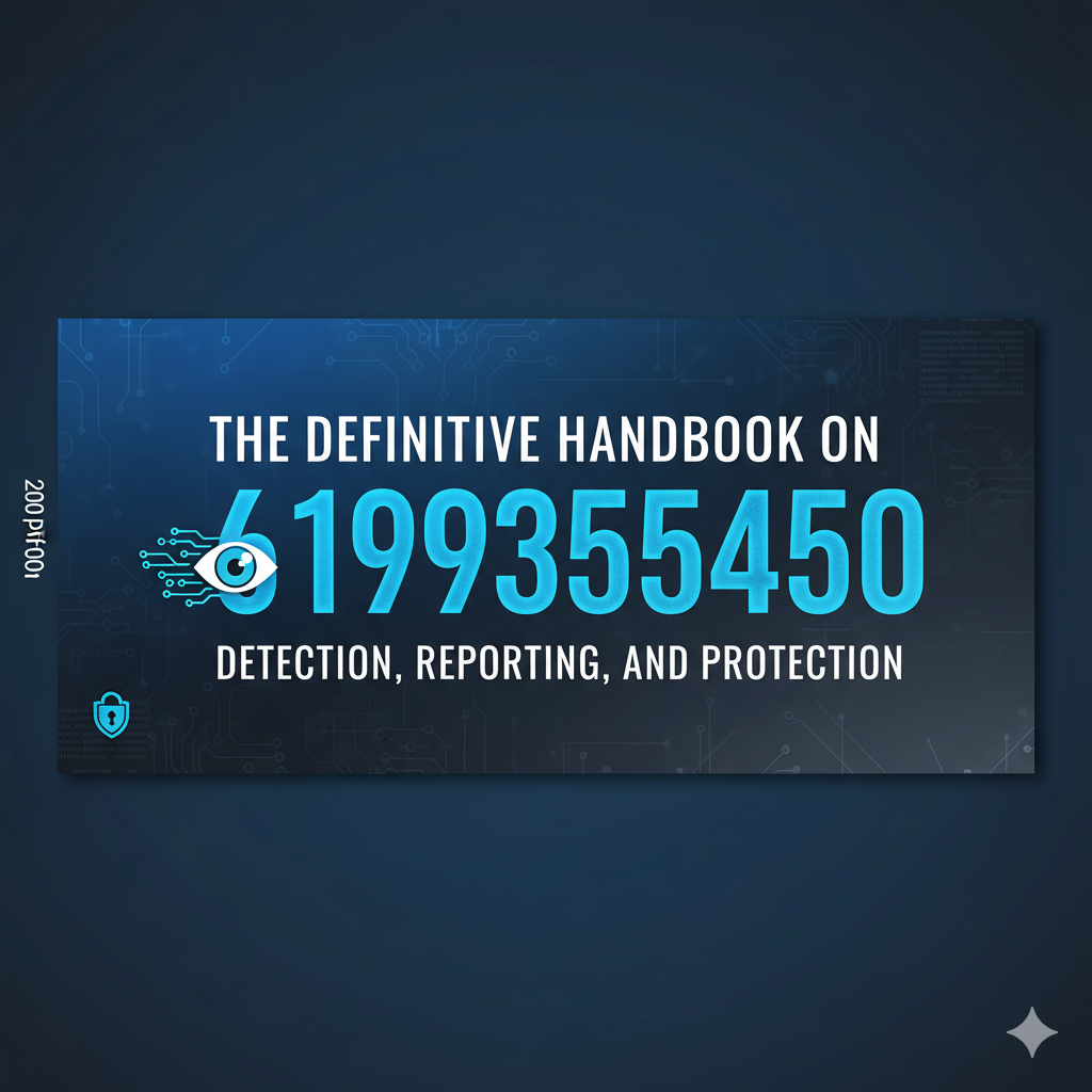 The Definitive Handbook on 6199355450: Detection, Reporting, and Protection 6199355450