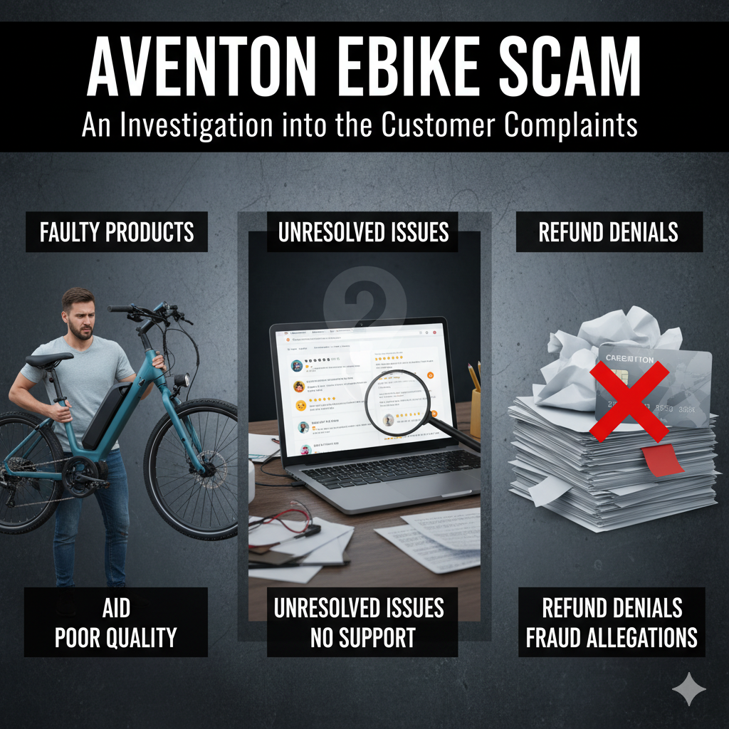 “Aventon Ebike Scam”: An Investigation into the Customer Complaints Aventon Ebike Scam
