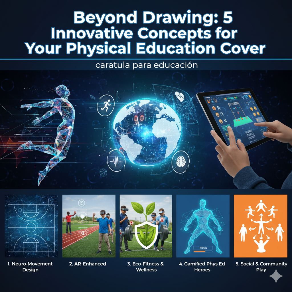 Más Allá del Dibujo: 5 Innovative Concepts for Your Carátula de Educación Física caratula para educación