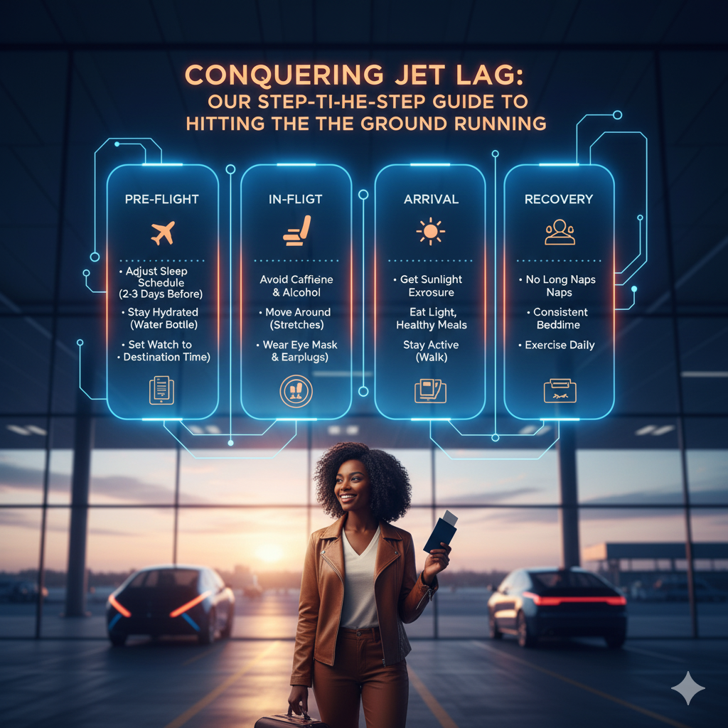 Conquering Jet Lag: Our Step-by-Step Guide to Hitting the Ground Running www.goodmooddotcom.com travel archives
