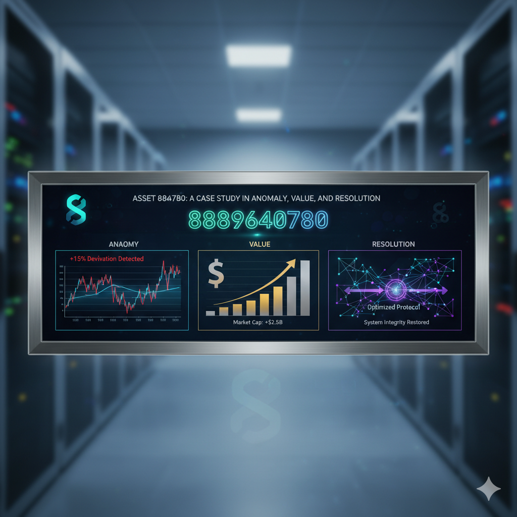 Asset 8889640780: A Case Study in Anomaly, Value, and Resolution 8889640780