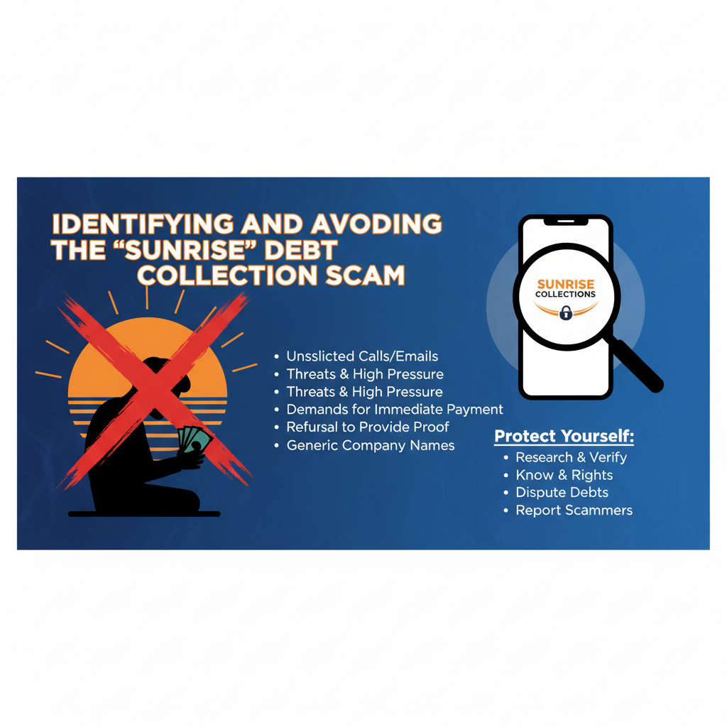Identifying and Avoiding the “Sunrise” Debt Collection Scam sunrise debt collector scam