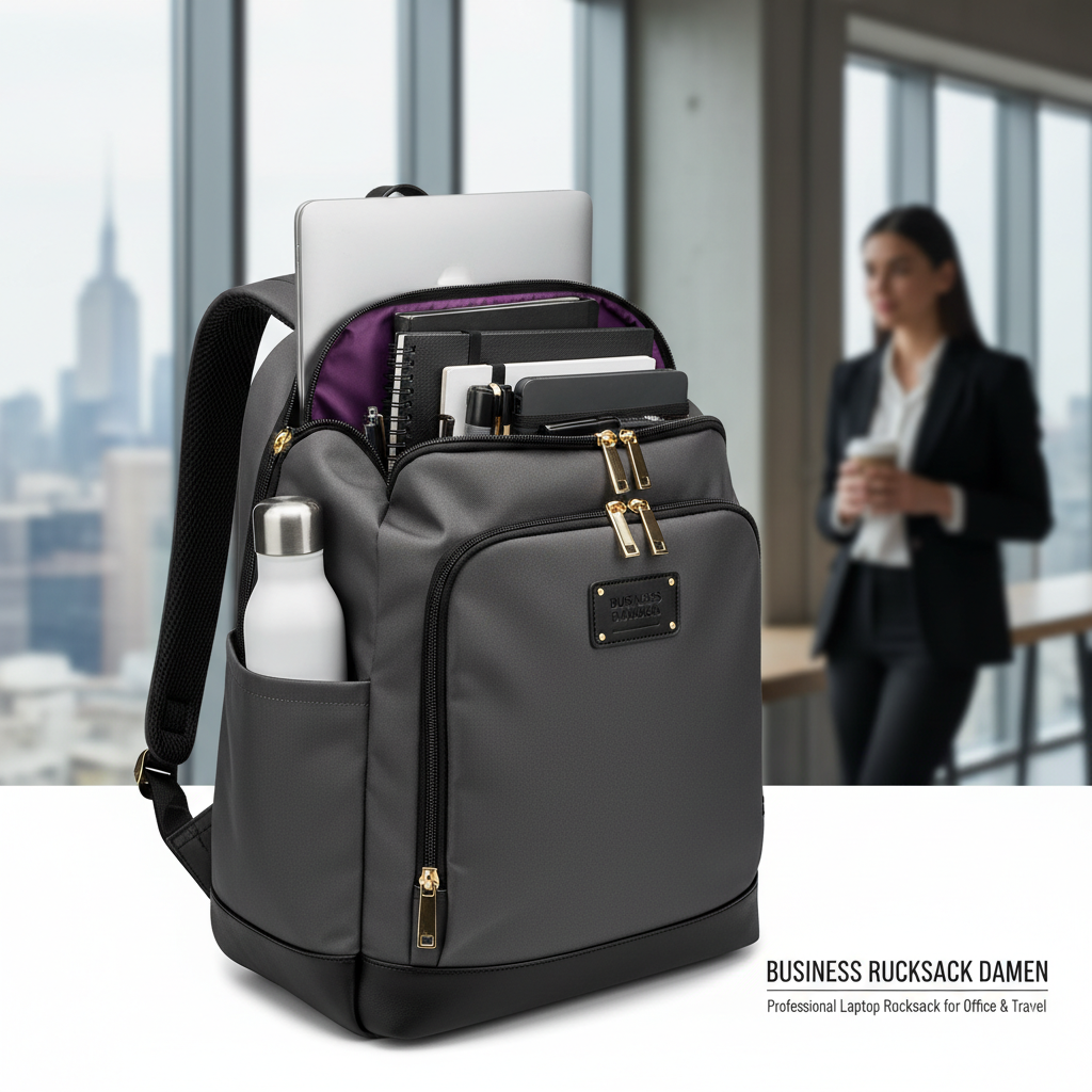 Business Rucksack Damen | Professional Laptop Rucksack for Office & Travel Business Rucksack Damen