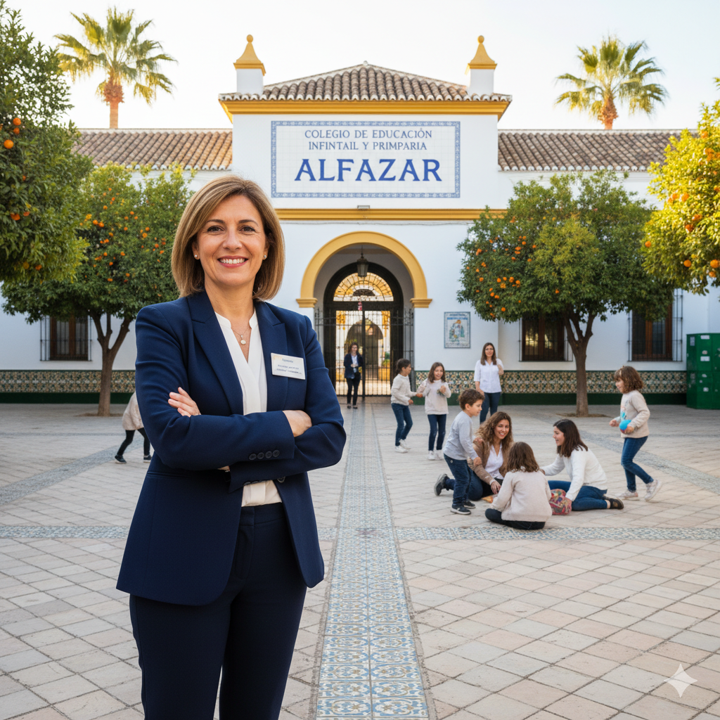Maxima Responsable de un Centro de Educación Infantil y Primaria de Sevilla colegio de educación infantil y primaria sevilla headteacher