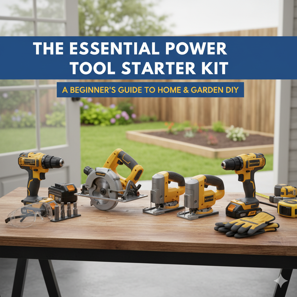 The Essential Power Tool Starter Kit: A Beginner’s Guide to Home & Garden DIY home-garden_home-improvement_construction-power-tools