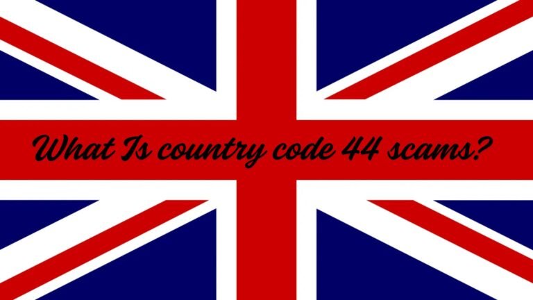 country code 44 scams